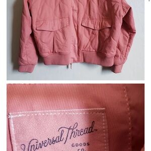 Universal Thread Blush Quilted Jacket